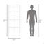 Armoire, 3 portes, 3 tablettes