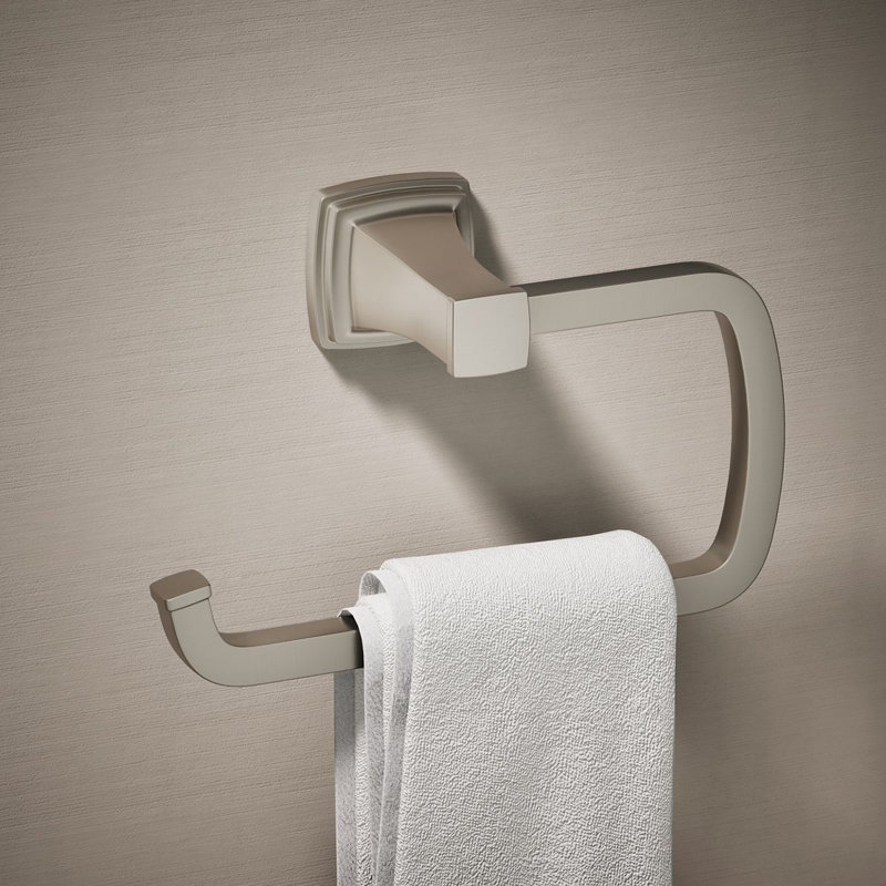 Towel Ring, Silver