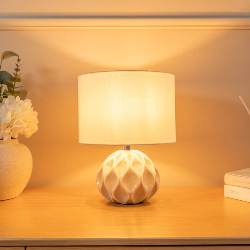 Calaya Ceramic Table Lamp, Yes