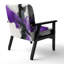 Chaise avec accoudoirs rembourrée Geometric IV-2064762564-1951322358
