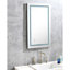 Miroir à DEL de 40 po x 26 po pour meuble-lavabo avec brouillard