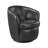 Terza 31" Modern & Contemporary Swivel Chair with 100% Top Grain Leather, 360-Degree Swivel, Dacron Wrapped High-Density Foam-209271693