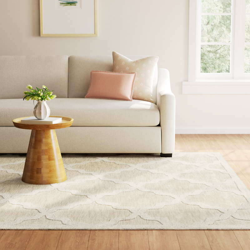 Romina Wool Geometric Indoor Rug, Rectangle 5' x 7'6"