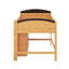 Lit mezzanine en bois avec tête de lit à DEL et garde-robe et armoire de rangement, cadre de lit mezzanine avec garde-corps de sécurité-1310836327-1310836326
