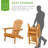 Abdul-Hakeem Foldable Outdoor Adirondack Chair-603499233