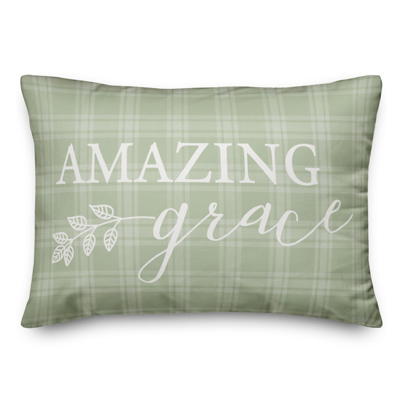 Plaid Throw Pillow