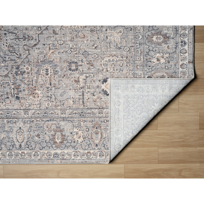 Tapis bleu Armada de 1 pi 10 po x 3 pi United Weavers Armada