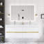 Meuble-lavabo double 60 po avec comptoir intégré en composite 60 po-1829344878