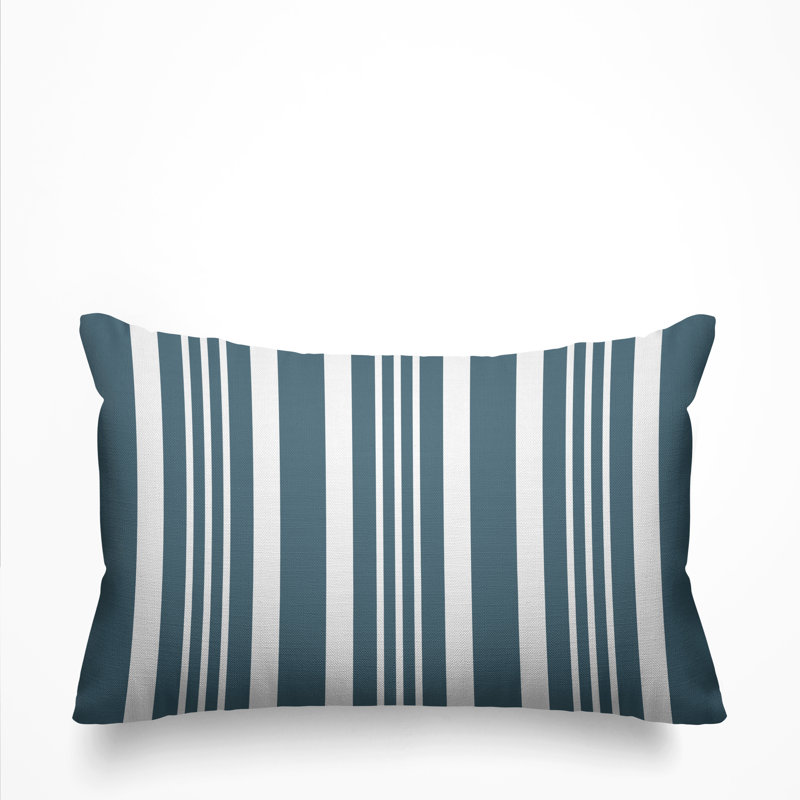 Housse et insert de coussin rectangulaire d'extérieur Healthcliff, Ardoise