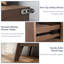 Commode 5 tiroirs cannelée-1522035830
