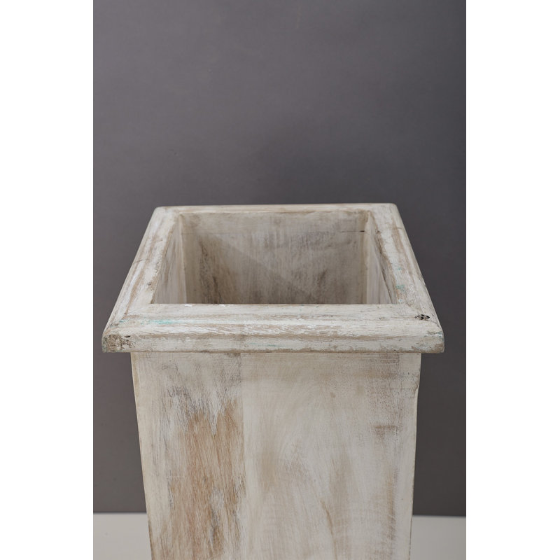 Pot à fleurs en bois Kaliece