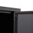 Black Metal Folding Storage Cabinet – Lockable Doors With Adjustable Shelf, Easy-assembly Folding Filing Locker For Home Office/school/garage, Compact Design For Moving & Small Spaces
