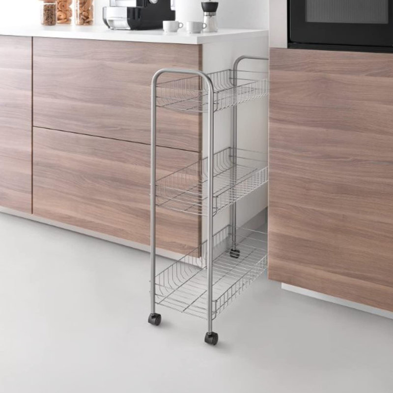 80cm H x 25cm W Utility Cart