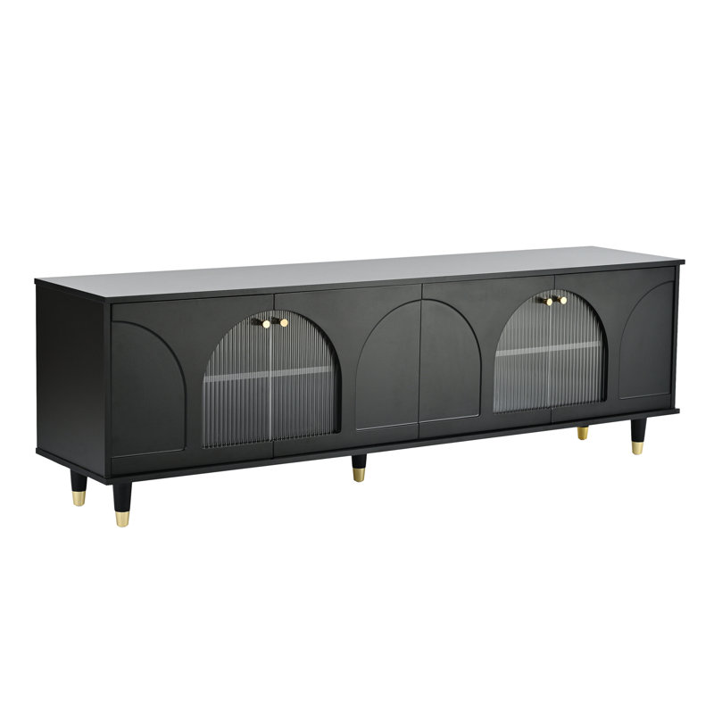 Console Egron 69,6, Noir