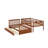 Twin Over Twin Bunk Bed With Ladders And Drawers-424441332