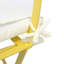 Ensemble 3 pièces de chaises bistro et de patio bistro Metail - Jaune-768051209