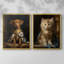 ANIMALS Series CXC - reproduction encadrée de qualité supérieure - prête à être accrochée - aucun clou requis - aucun clou requis-996477878-996477876