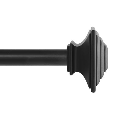 Claremont Mission Adjustable 1" Single Curtain Rod