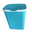 65L Laundry Hamper with Lid – Rattan Effect Washing Basket-410375686