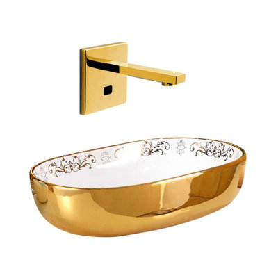 Gold Plated Thermostatic Rainfall Shower System Elegant Gold Finish with Precise Temperature Control
