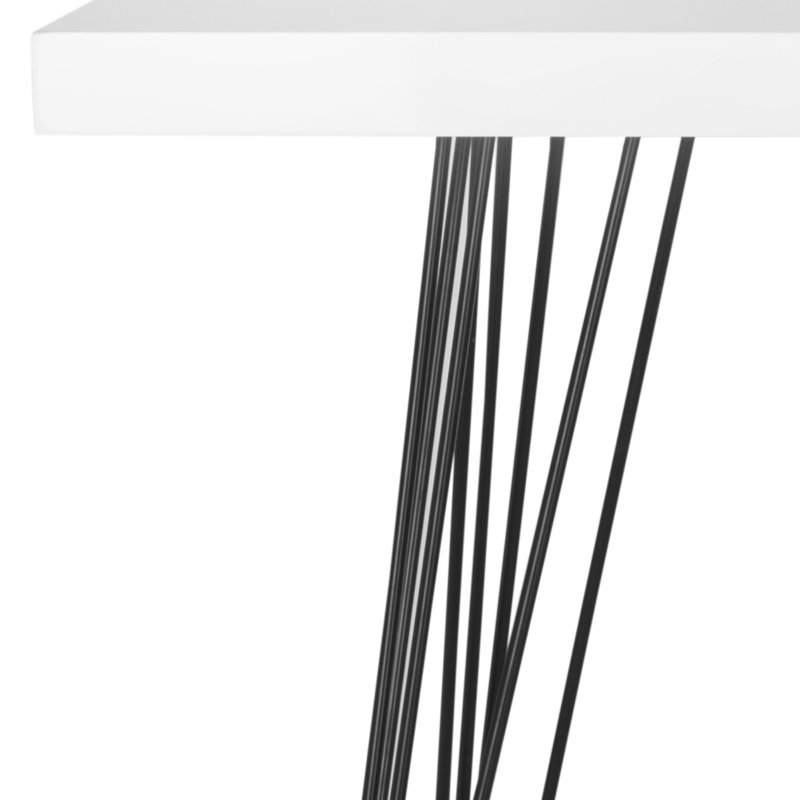 Console Brygida, Blanc laqué