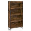 Steel Book Cabinet Bookcase-750201093-750201094