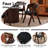 4 Solid Wood Upholstered Dining Armchairs-1138066215-1138066213