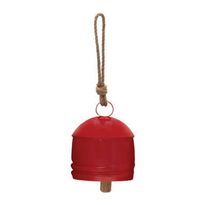 Rustic Metal Bell Ornament (Set of 4)