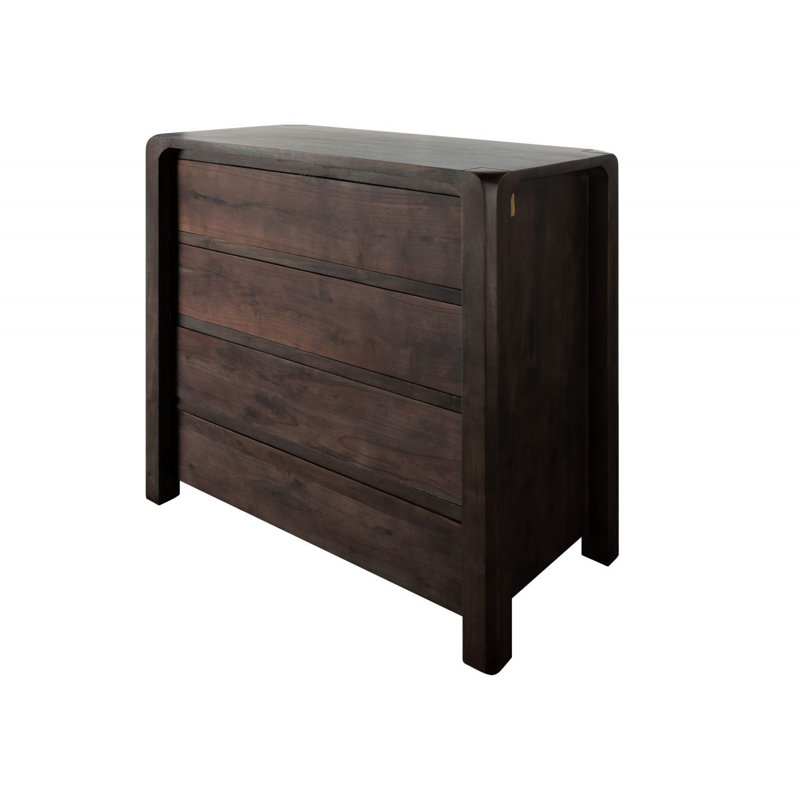 Bueno 96cm W 4 - Drawer Chest of Drawers, Tobacco