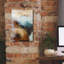 "Milestone 3 Blue" par Design Fabrikken sur toile-866186330