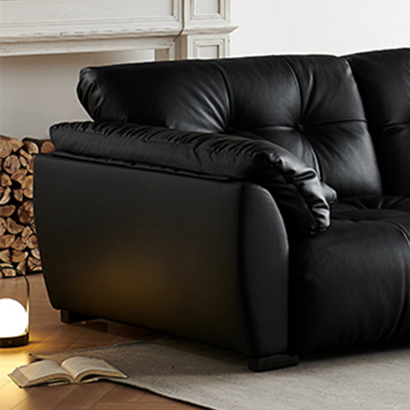 Cloud movable backrest Monte sofa, 33.46" H x 86.61" W x 47.24" D