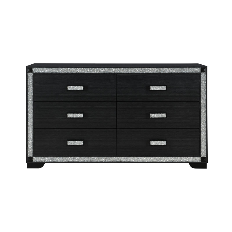 Commode Soulmarie, Gris anthracite