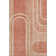 Premium Machine Washable Cerrito AMF532 Salmon Rug