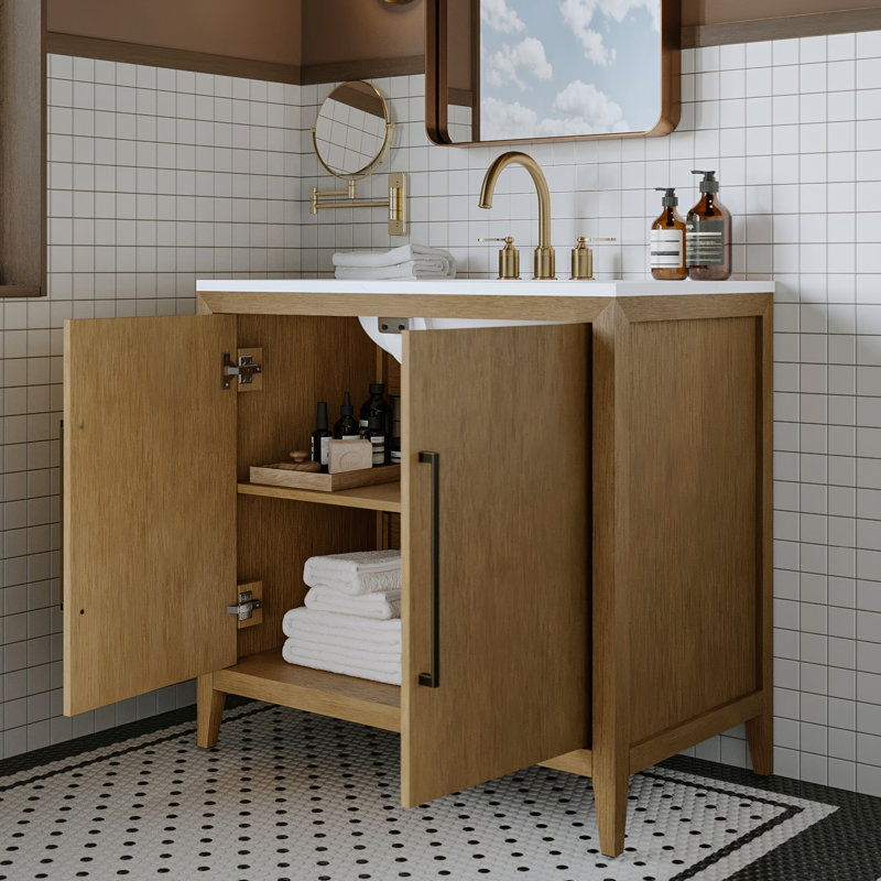 36" Single Vanity With Quartz Top