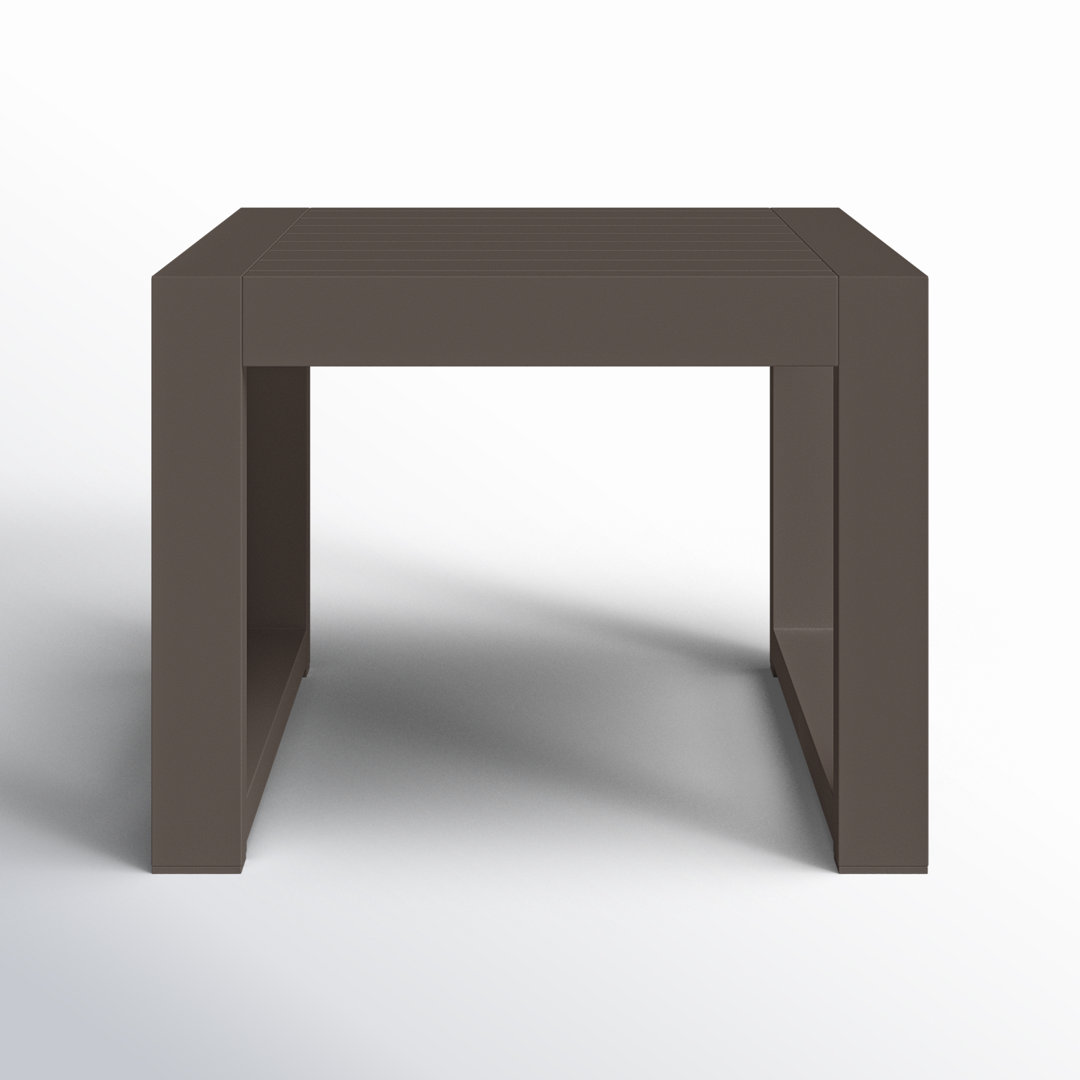 Hoyt 20.48” Outdoor Aluminum End Table AllModern 