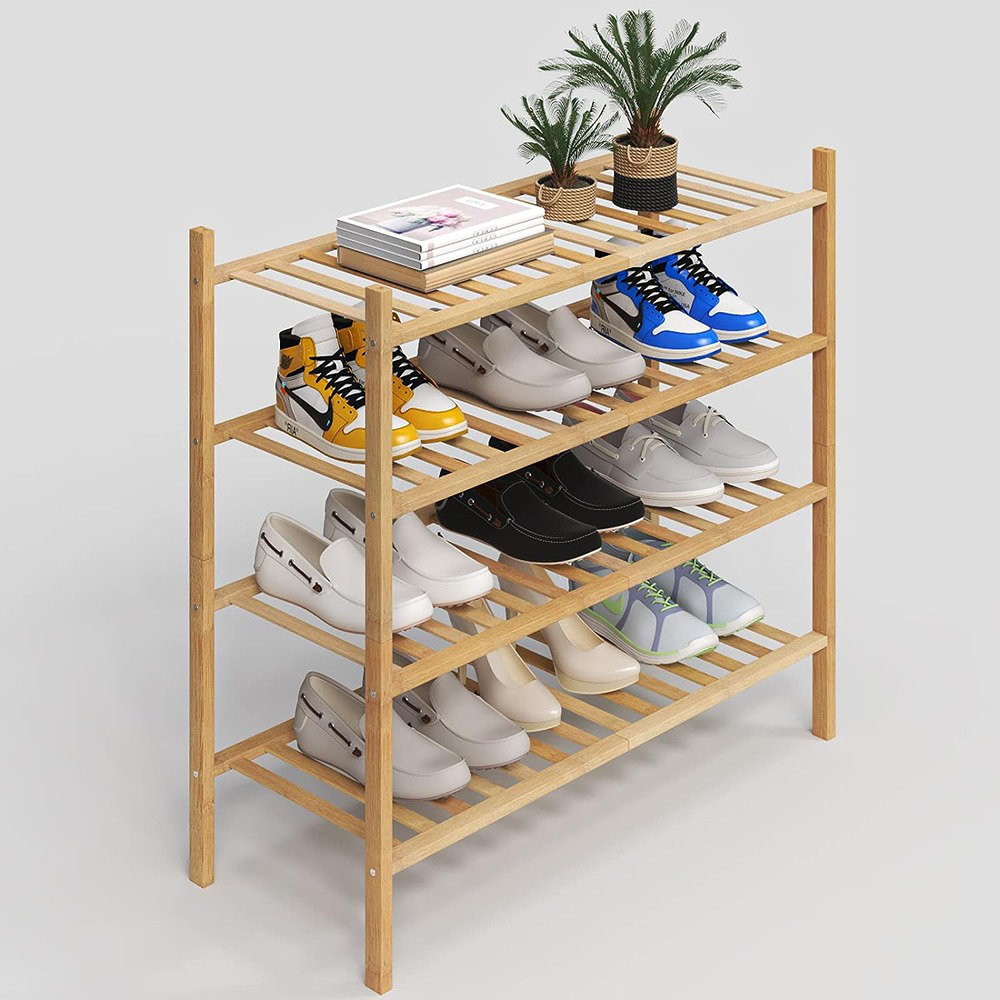 9 Pair Shoe Rack Rebrilliant