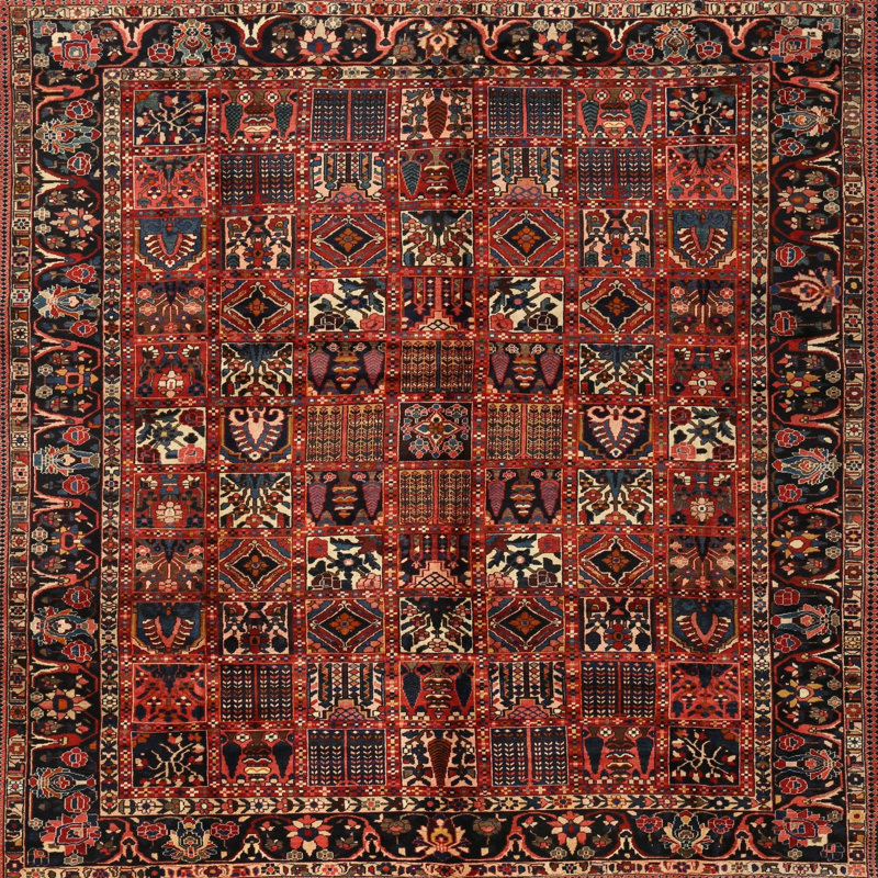 Southwestern Indoor Rug, Round 7'