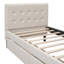 Lit plateforme simple tapissier avec 2 tiroirs-541945882