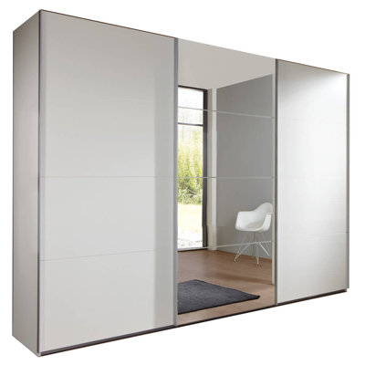 Arthemus 3 Door Manufactured Wood Wardrobe