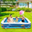 Piscine gonflable en plastique H 2 pi x L 8 pi x l 6 pi