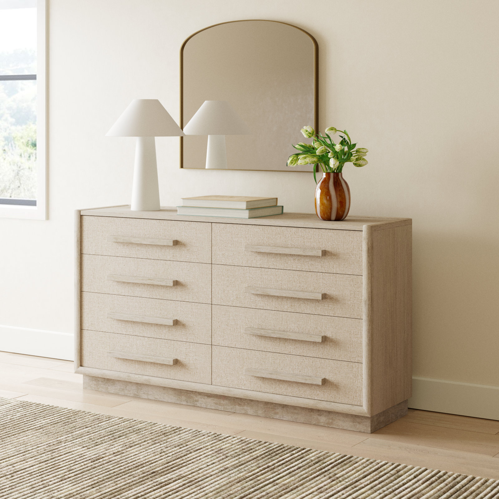 8 - Drawer Double Dresser