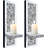 Crystal Shattered Diamond Candle Wall Lamp