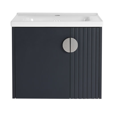 Yohandry - Meuble-lavabo de 24 po avec lavabo