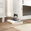 Lit escamotable simple avec station de charge et tiroir-2082131645
