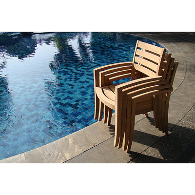 Travota Outdoor Teak Dining Armchair