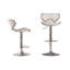 Tabouret de bar pivotant en similicuir Masaccio-129498035