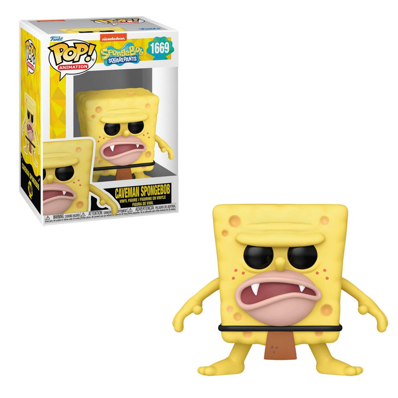 Funko Pop! Bob l'éponge - Caveman SpongeBob # 1669
