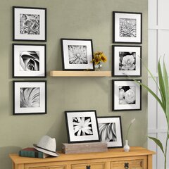 Gallery Wall Frame Set Photo Frame Set of 6 Square Picture -  Israel