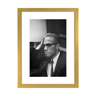 Malcolm X (1925-1965) de Marion Trikosko-impression