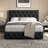 Upholstered Bed Frame with Drawer Storage-380821006-370691892